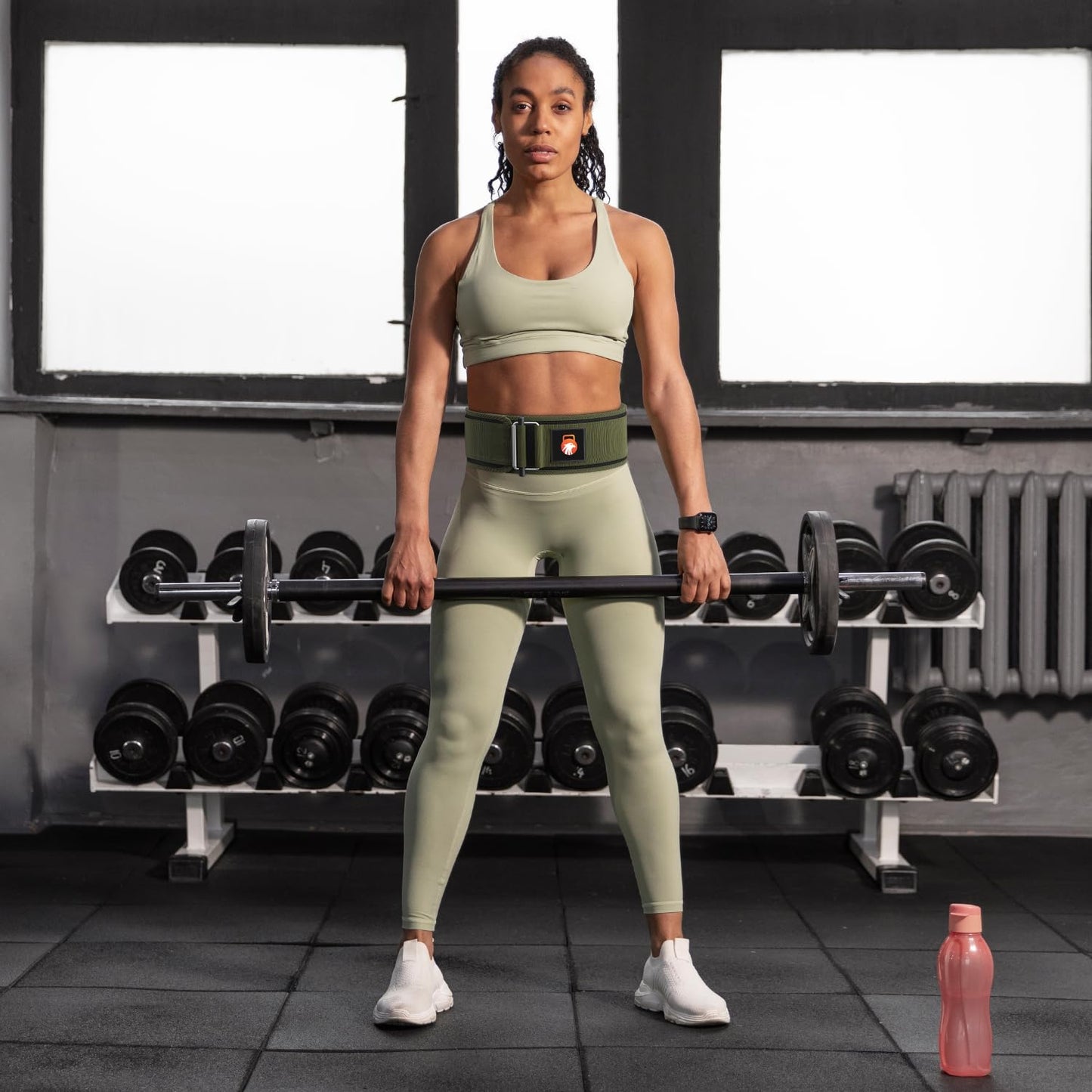 Rebirth Premium Cross-fit Weightlifting Belt - Ultimate Support for Serious Functional Fitness, Weight Lifting, and Olympic Lifting Athletes - Deadlift Training Belt for Men and Women