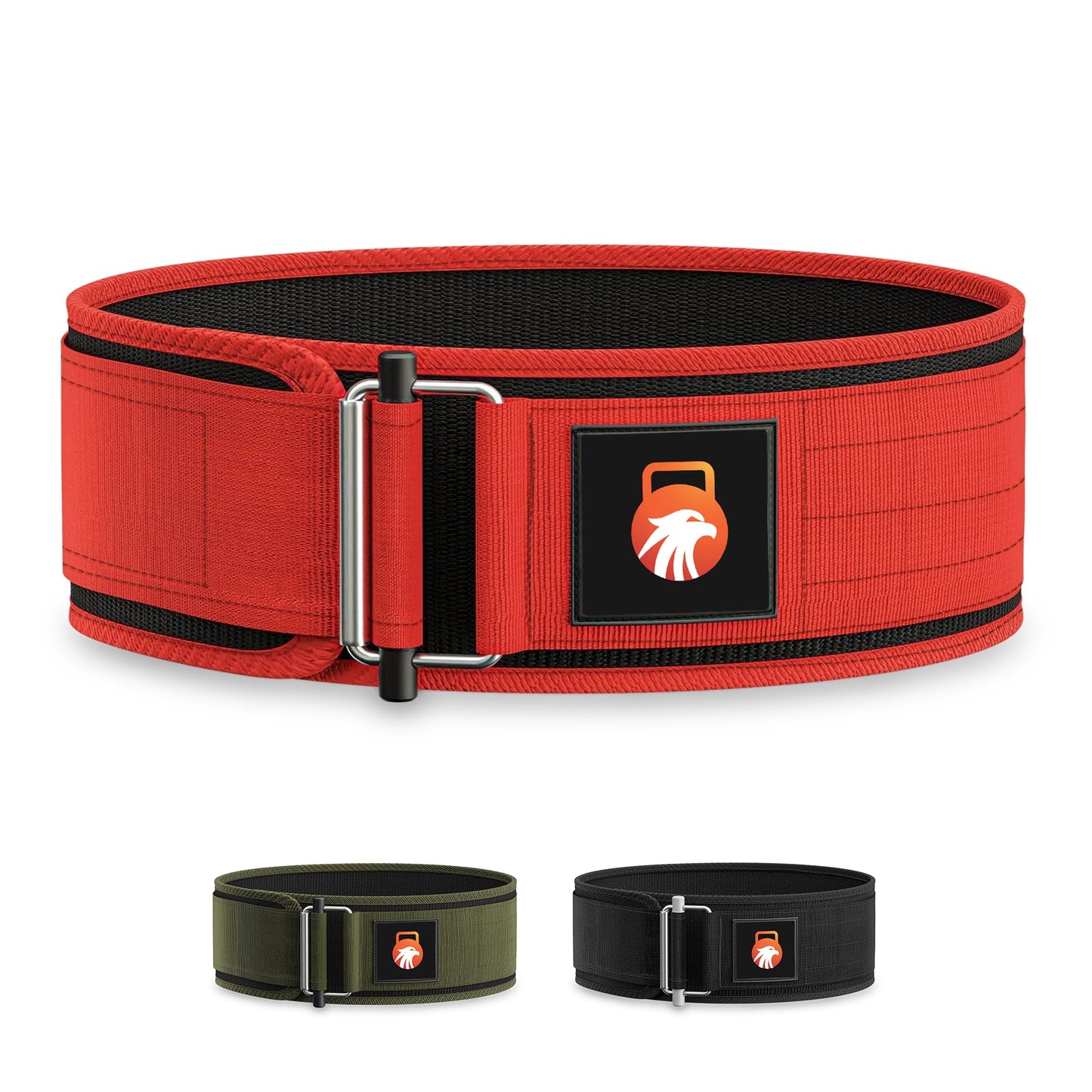 Rebirth Premium Cross-fit Weightlifting Belt - Ultimate Support for Serious Functional Fitness, Weight Lifting, and Olympic Lifting Athletes - Deadlift Training Belt for Men and Women