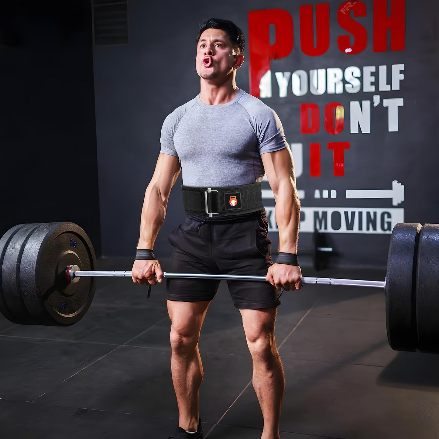 Rebirth Premium Cross-fit Weightlifting Belt - Ultimate Support for Serious Functional Fitness, Weight Lifting, and Olympic Lifting Athletes - Deadlift Training Belt for Men and Women