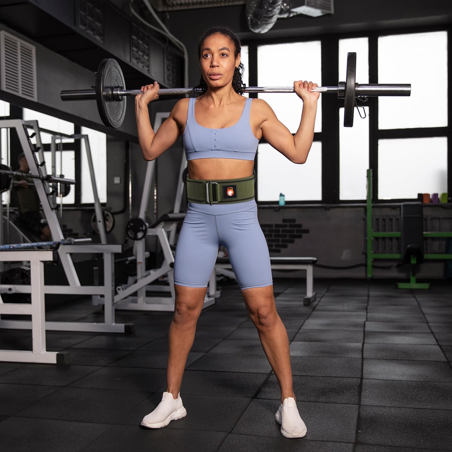 Rebirth Premium Cross-fit Weightlifting Belt - Ultimate Support for Serious Functional Fitness, Weight Lifting, and Olympic Lifting Athletes - Deadlift Training Belt for Men and Women