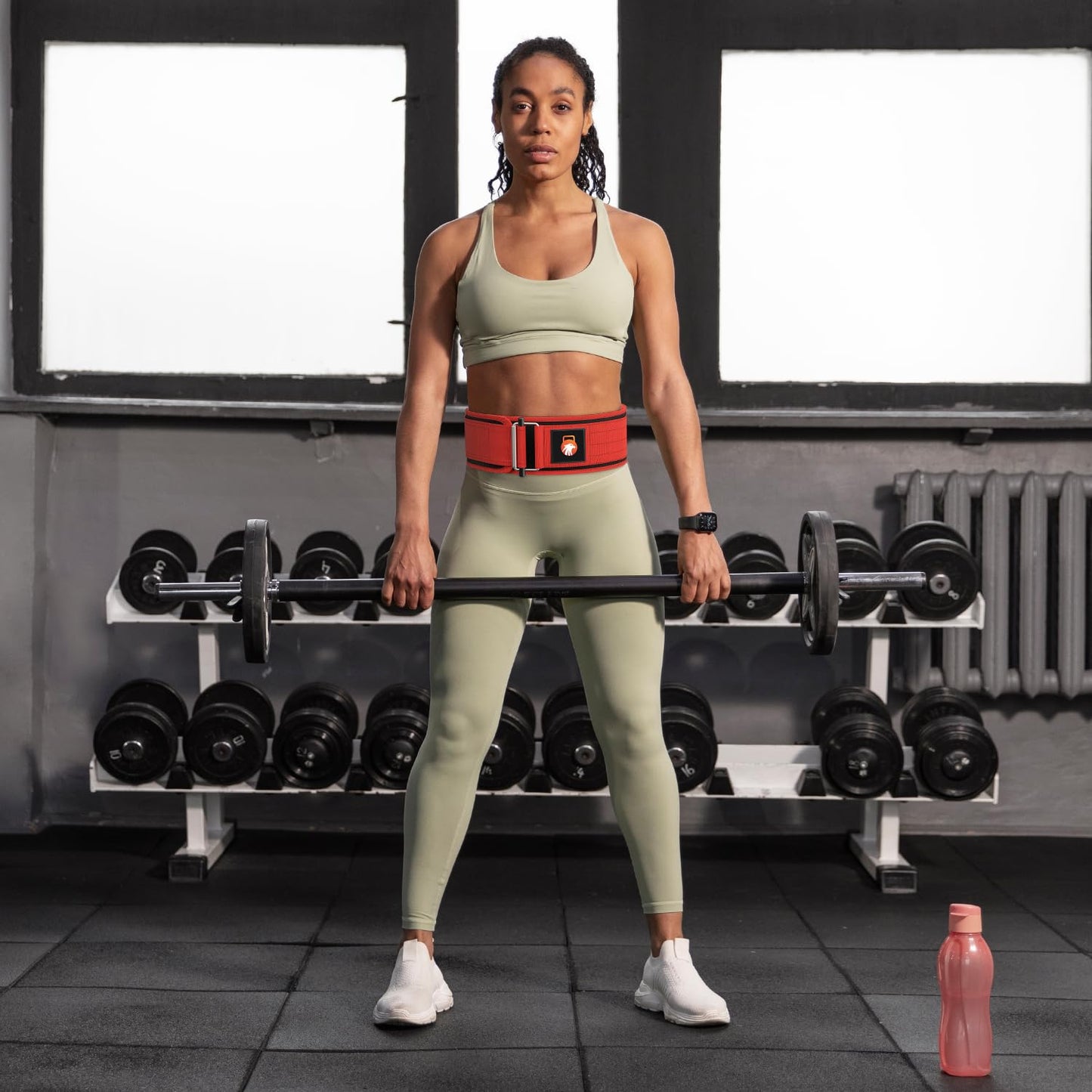 Rebirth Premium Cross-fit Weightlifting Belt - Ultimate Support for Serious Functional Fitness, Weight Lifting, and Olympic Lifting Athletes - Deadlift Training Belt for Men and Women
