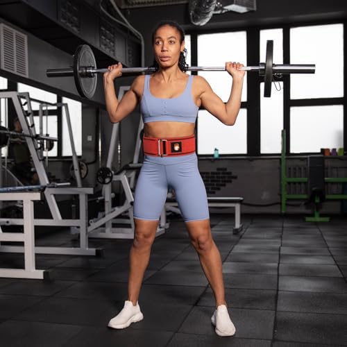 Rebirth Premium Cross-fit Weightlifting Belt - Ultimate Support for Serious Functional Fitness, Weight Lifting, and Olympic Lifting Athletes - Deadlift Training Belt for Men and Women